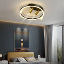 GobekUsa Gold LED Ceiling Lights Remote Control Dimmable Living Room Kitchen Lighting