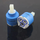 GobekUsa 35/40mm Ceramic Faucet Cartridge for Kitchen Bathroom Tap - Water Saving