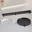 GobekUsa Ceiling-Mounted Base Canopy Plate Chandelier Pendant Light 3 Heads Lighting