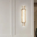 GobekUsa Elegant Bubble LED Crystal Glass Wall Lamp Luxe Gold Bedroom Light