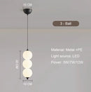 Nordic Gold 4-Globe Metal Pendant Light