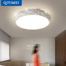 GobekUsa Dimmable Iron Chandelier Lights for Bedroom & Living Room with Remote Control