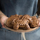 GobekUsa Gingerbread Cake Wooden Mold: DIY Baking Accessory for Home Bakery