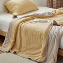 GobekUsa Cotton Summer Comforter: Cooling, Breathable Thin Blanket for Hot Sleepers