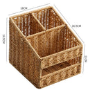 GobekUsa Desktop Tissue Box Pen Holder Sundries Organizer Plastic Storage Bin