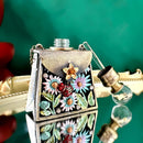 GobekUsa Enamel Perfume Bottles: Metal Handicraft Collection for Home Decor & Gift