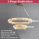 GobekUsa Crystal Ceiling Chandelier LED Indoor Lighting for Living Room Bedroom Study