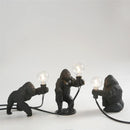GobekUsa King Kong Resin Night Light: Customizable LED Table Lamp for Modern Living Spaces