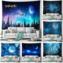 GobekUsa Forest Tree Landscape Tapestry Wall Hanging for Aesthetic Room Decor