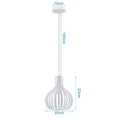 GobekUsa Industrial Metal Ball Pendant Light for Bedroom Kitchen Island