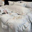 GobekUsa Chic Embroidered Cotton Bedding Set for Luxurious Home Décor