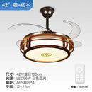 GobekUsa LED Fan Lights with Remote Control, Modern Eco-Friendly Design, Sustainable Metal Body