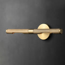 GobekUsa Brass Copper Mirror Front Wall Lamp for Bedroom Bathroom Hotel Foyer E14 Bulb