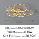 GobekUsa Gypsophila Chandelier: Modern Ceiling Mounted Light for Home, Living Room, Bedroom