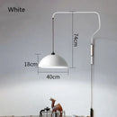 GobekUsa Adjustable Nordic Pendant Light for Kitchen Island and Bedroom Wall Fixture