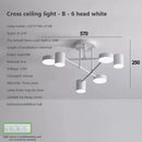 GobekUsa LED Ceiling Chandelier: Modern Light Fixture for Living Room, Bedroom, Hall - Indoor Home Decor