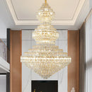 GobekUsa Crystal Chandelier: Luxury High School High-End Living Room Light Fixture
