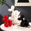 GobekUsa Dog Balloon Poop Resin Sculpture Funny Pop Art Statue Home Decor