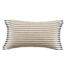 GobekUsa Boho Jacquard Flower Throw Pillow Case with Tassels - Home Sofa Decor