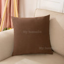 GobekUsa Cotton Linen Pillow Cover Set for Home Decor - Plain Cushion Covers