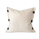 GobekUsa Beige Textured Pillow Cover Abstract Design 45x45, Lumbar Support & Decor Accessory