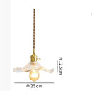 Modern Colorful Glass and Copper Pendant Light
