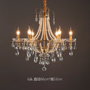GobekUsa French Pearl Chandelier, Elegant Retro Design for Luxurious Living Spaces