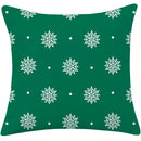 GobekUsa Christmas Cotton Linen Pillowcases - Decorative Sofa Cushion Cover in Various Sizes