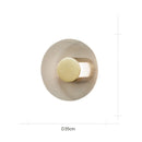 GobekUsa Elegant Glass Wall Lamp for Bedroom, Living Room - Retro Designer Luxury Lighting