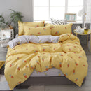 GobekUsa Lattice Plant Geometric Pattern Bedding Set with Sheet Pillows