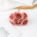 GobekUsa Artificial Rose Bouquet for Christmas, Home Decor, Wedding, Garden Arch