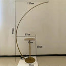 GobekUsa Arc Shape LED Floor Lamp with Remote Control for Modern Living Room Decor