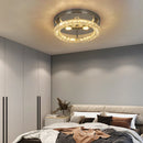 GobekUsa Crystal Ceiling Fan with LED Light and Remote Control