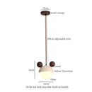 GobekUsa Creative Stone LED Pendant Light Yellow Travertine Nordic Minimalism Hanging Lamp