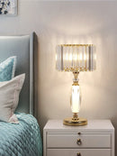 GobekUsa Crystal Desk Lamp: Modern High-End Decorative Bedside Light
