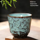 GobekUsa Japanese Kiln Transformation Ceramic Tea Cup Espresso Coffee Mug Pottery Kung Fu Teacup