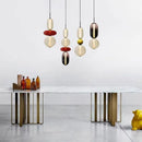 Nordic Colored Glass Pendant Light