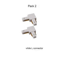 GobekUsa Aluminum Track Rails for LED Spotlights with T-L Connector