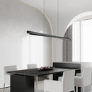 GobekUsa Bar Shape Glass & Aluminum Chandelier: High-end Nordic Pendant Light for Luxury Ambiance