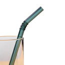 GobekUsa Glass Straws Set - Eco-Friendly Reusable Colorful Drinking Tubes