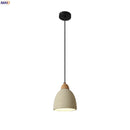 GobekUsa Cement LED Pendant Lights for Bedroom Living Room Kitchen House Decor