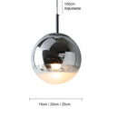 GobekUsa Ball Pendant Lights Modern Nordic Chandeliers for Bedroom Living Room