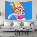 GobekUsa Anime One Piece Character Canvas Tapestry for Bohemian Wall Decor