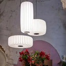 GobekUsa Japanese Style Cloth Pendant Light - Nordic Design for Living Room and Restaurant