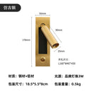 GobekUsa 3W LED Mounted Headboard Wall Light for Bedroom and Hotel