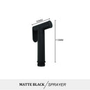 GobekUsa Brass Bidet Spray Kit with Portable Valve for Bathroom Anus Shower