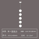 GobekUsa Nordic LED Pendant Lamp Acrylic Chandelier for Home Decor Lighting