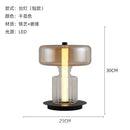 GobekUsa Glass Art Desk Lamp: Nordic Minimalist Design for Bedroom and Living Room