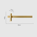 GobekUsa Copper Wall Light Nordic Style for Bedroom Bedside, Modern Minimalist Design
