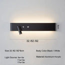 GobekUsa 8W/20W Long Led Wall Light Switch, Aluminum Fixture for Living Room Bedroom.